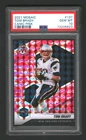 TOM BRADY 2021 MOSAIC CAMO PINK PRIZM #137 PSA 10 GEM MINT! PATRIOTS BUCS HOF [|