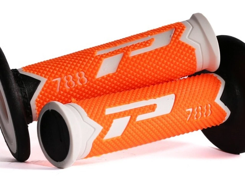 Compatível com alças de motocicleta ProGrip Slim composto triplo laranja KTM 530EXC EXC530  - Imagem 2 de 4