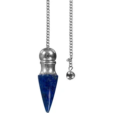 Chambered Lapis Lazuli Pendulum!