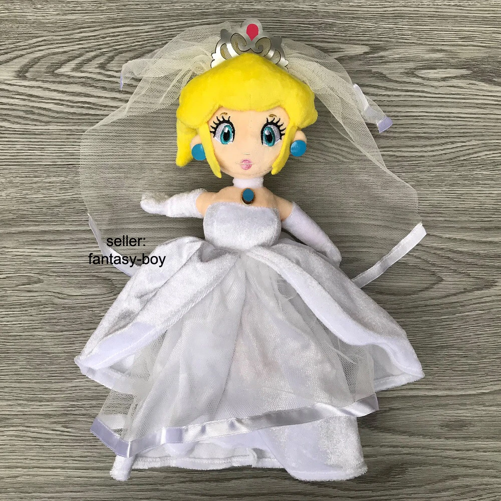 Wedding mario and peach plush hotsell