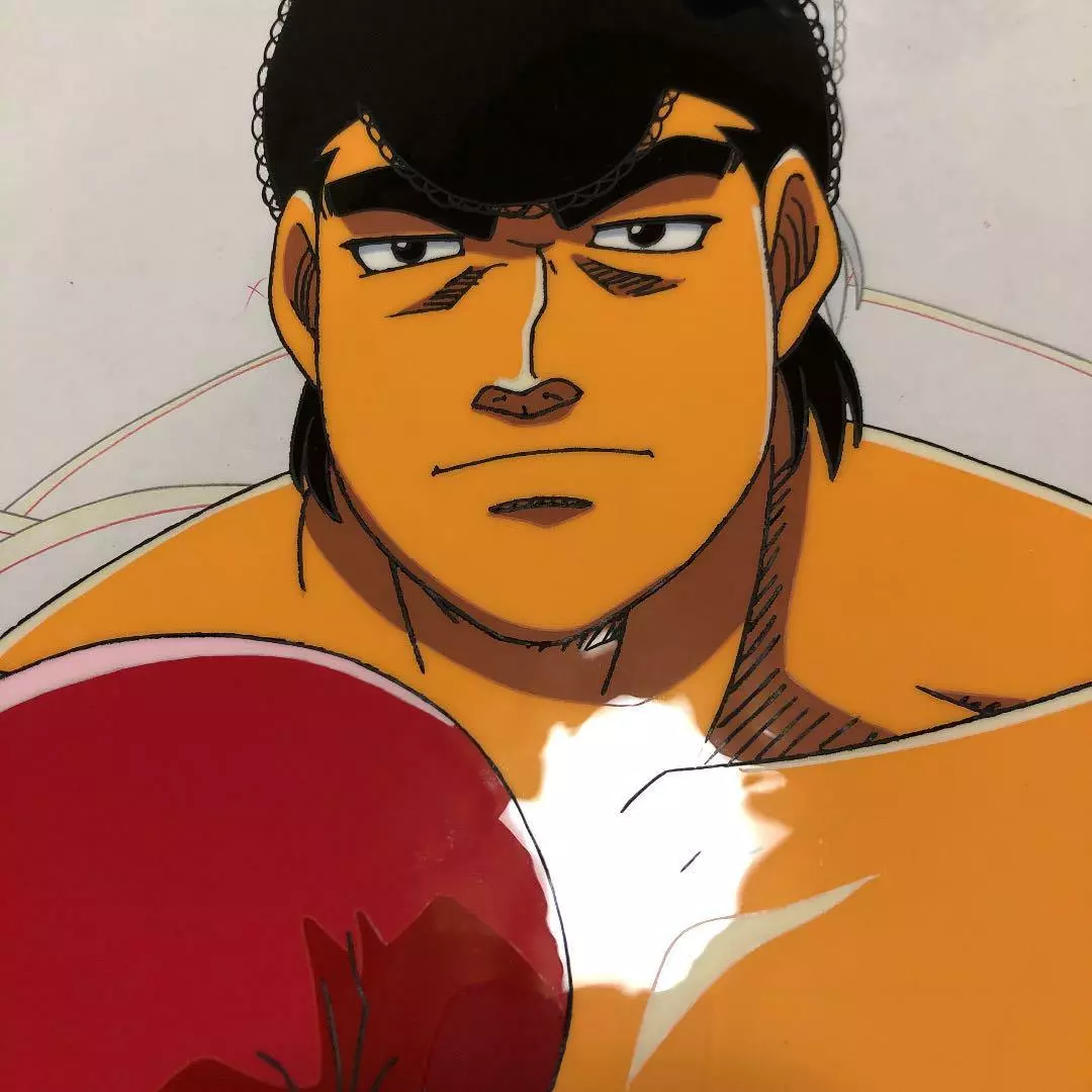 Original Hajime no Ippo Anime Cel (set of 2)