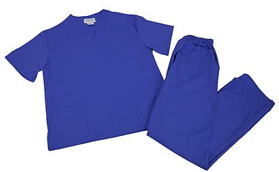 Medical Nursing Scrub Set NATURAL UNIFORMS Men Women Unisex Top Pants BP101 