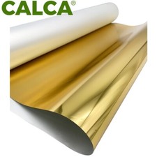 24in x 65.6ft DTF Gold Metallic Foils Film Roll DTF Transfer Film Cold Peel