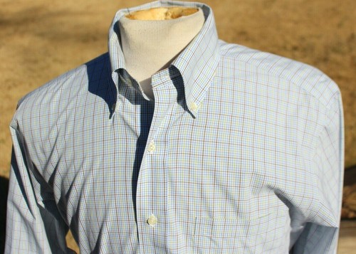 BROOKS BROTHERS 346 SHIRT MENS 15.5 34 