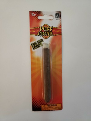 Blow Fake Smoke /& Make a Non-Smoker/'s Blood Boil Set of 12pcs Fake Puff Cigars