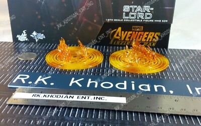 Hot Toys MMS539 Avengers Star-Lord 1/6 Action Figure's 2 Tao Mandalas Discs only