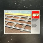 LEGO 7850 Straight Rails Railway Track Set. Vintage Unopened Box
