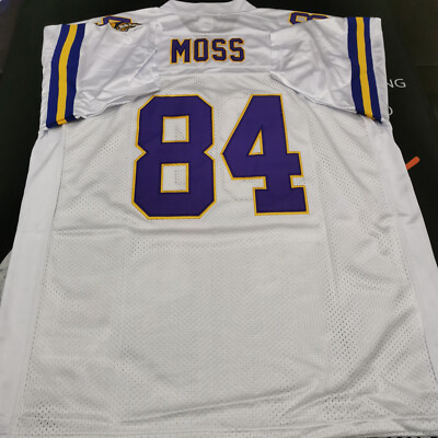Vintage Randy Moss #84 Vikings Throwback Stitched Jersey | eBay