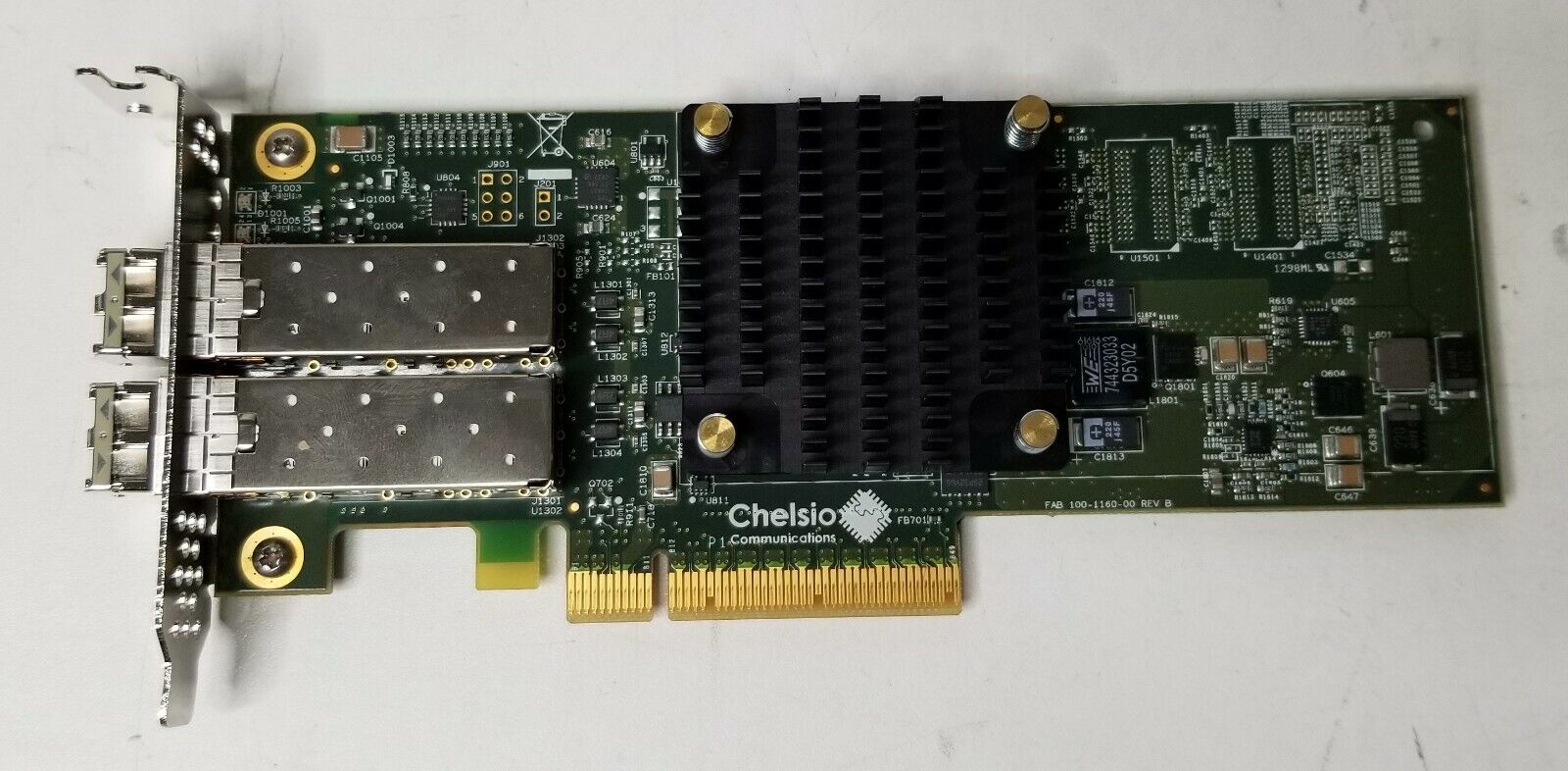 Chelsio Dual Port 10GbE Unified Wire Adapter Low Profile T520-SO-CR