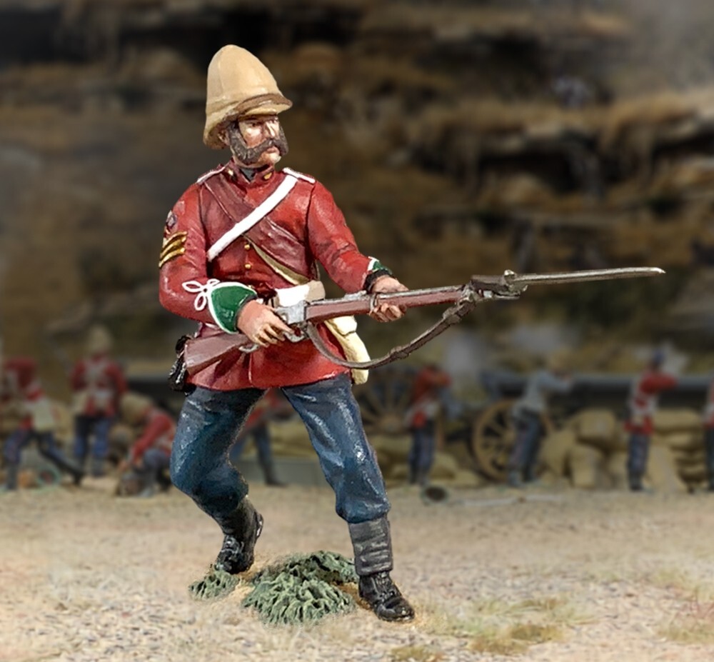 Soldat De Plomb William Britains 20018 - Guerre Anglo-Zouloue - 54mm - Sans Boîte