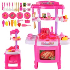 For Kid Girl Boy Christmas Gift Kitchen Cooking Accessories Chef Pretend Toy Set