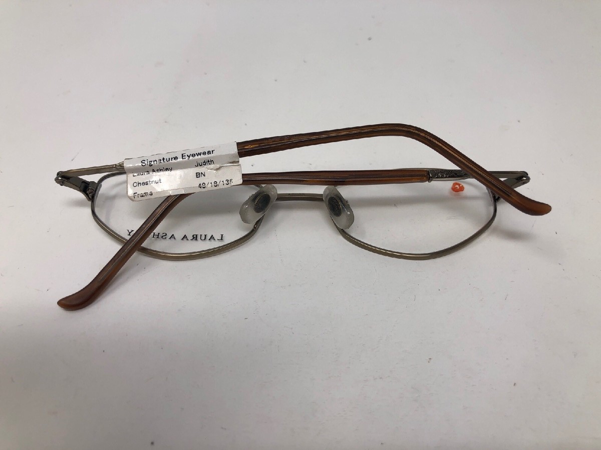 Laura Ashley Eyeglasses Frames JUDITH Metal Brown 48-18-135