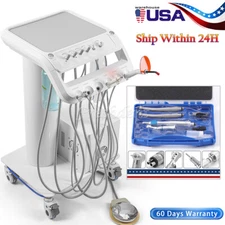 Portable Dental Delivery Unit Air Compressor Suction Unit 4 Holes /Handpiece Kit