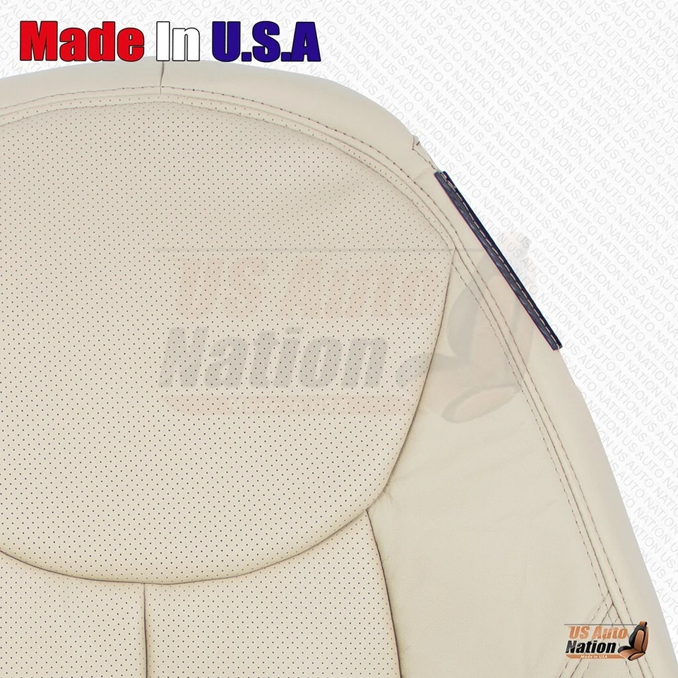 2003 2004 2005 2006 2007 Mercedes Benz SL55 AMG Driver Top Perforated Cover Tan - Image 2 of 4