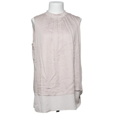 Comma, Top, Größe: 40, Beige, Polyester, Einfarbig, Damen #24q