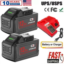 12.0AH For Milwaukee for M18 Lithium  Extended Capacity Battery 48-11-1860