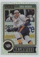 2014-15 O-Pee-Chee Platinum Traxx Shea Weber #110 HOF xp6