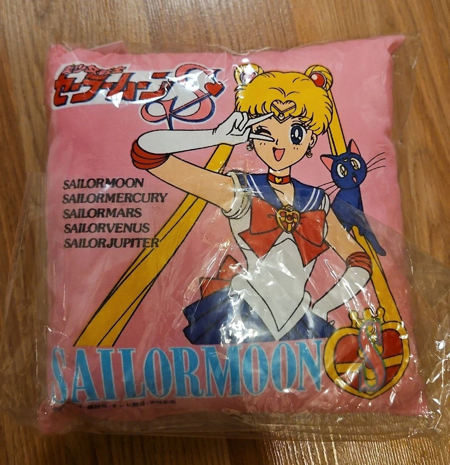 Sailor moon Super 1994 new old stock pillow plush moon princess mercury mars - Image 2 of 3
