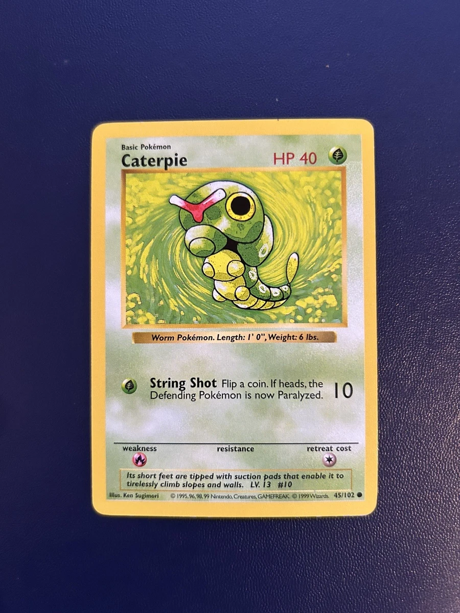 Caterpie 045/102 Base Set (Shadowless) for sale | eBay