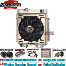 Radiator+Shroud Fan+Kit For Ford Mustang Falcon Ranchero/MERCURY Comet V8 AT w
