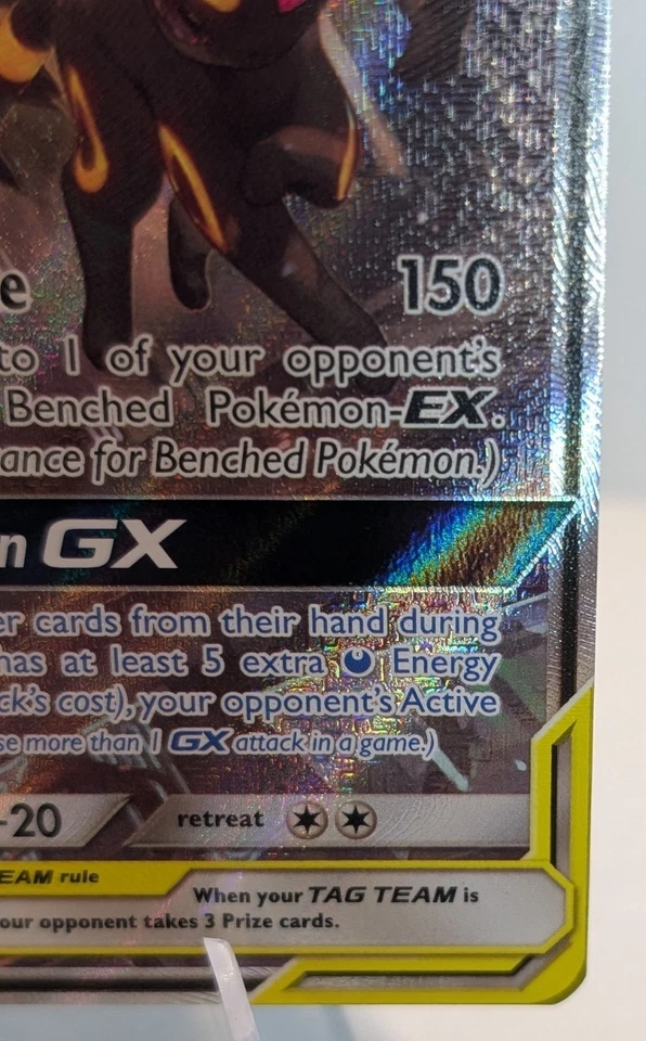 Umbreon & Darkrai GX SM241 Tag Team Black Star Promo 2020 Pokemon Card NM - Image 4 of 4