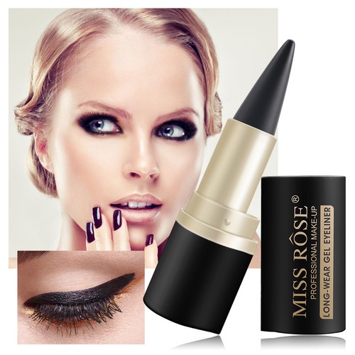 Waterproof Black Eyeliner Liquid Eye Liner Pen Pencil Gel Beauty Makeup Cosmetic - Picture 4 of 6