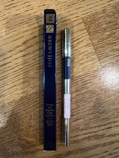 Estee Lauder Smoke And Brighten Kajal Eyeliner Duo ~ 04 Noir/Cream ~ 0.02oz NWB 