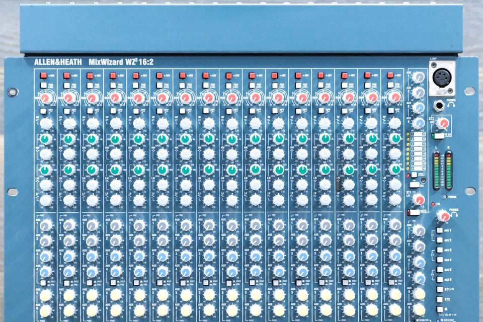 Allen & Heath MixWizard WZ3 16:2 Compact 16 Mono Mic/Line Inputs Console Mixer - Image 2 of 4