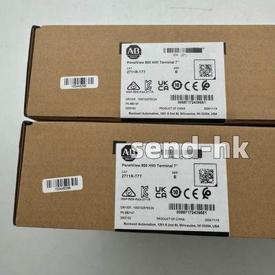 New Factory Sealed Allen-Bradley 2711R-T7T PANELVIEW 800 7-INCH HMI Terminal US