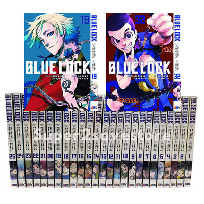 Blue Lock Manga von Yusuke Nomura Band 1-36 englische Version Comic -...