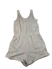 Abercrombie Kids Jumpsuit Tank Romper Girls Grey Size 13/14 Breathable Coverup