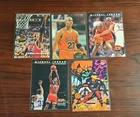 Michael Jordan Basketball Card Lot Of 5 Chicago Bulls HOF Goat EX-NM