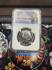 1969-S PF67 NGC Kennedy Silver Half Dollar, Proof Beauty, W/ Portrait