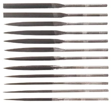 General Tools S475 Swiss Pattern Needle Files, Set of 12