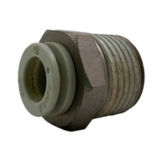 SMC Pneumatic Fitting Straight Tube Push-In 10mm x 1/2" KQ2H10-04NS