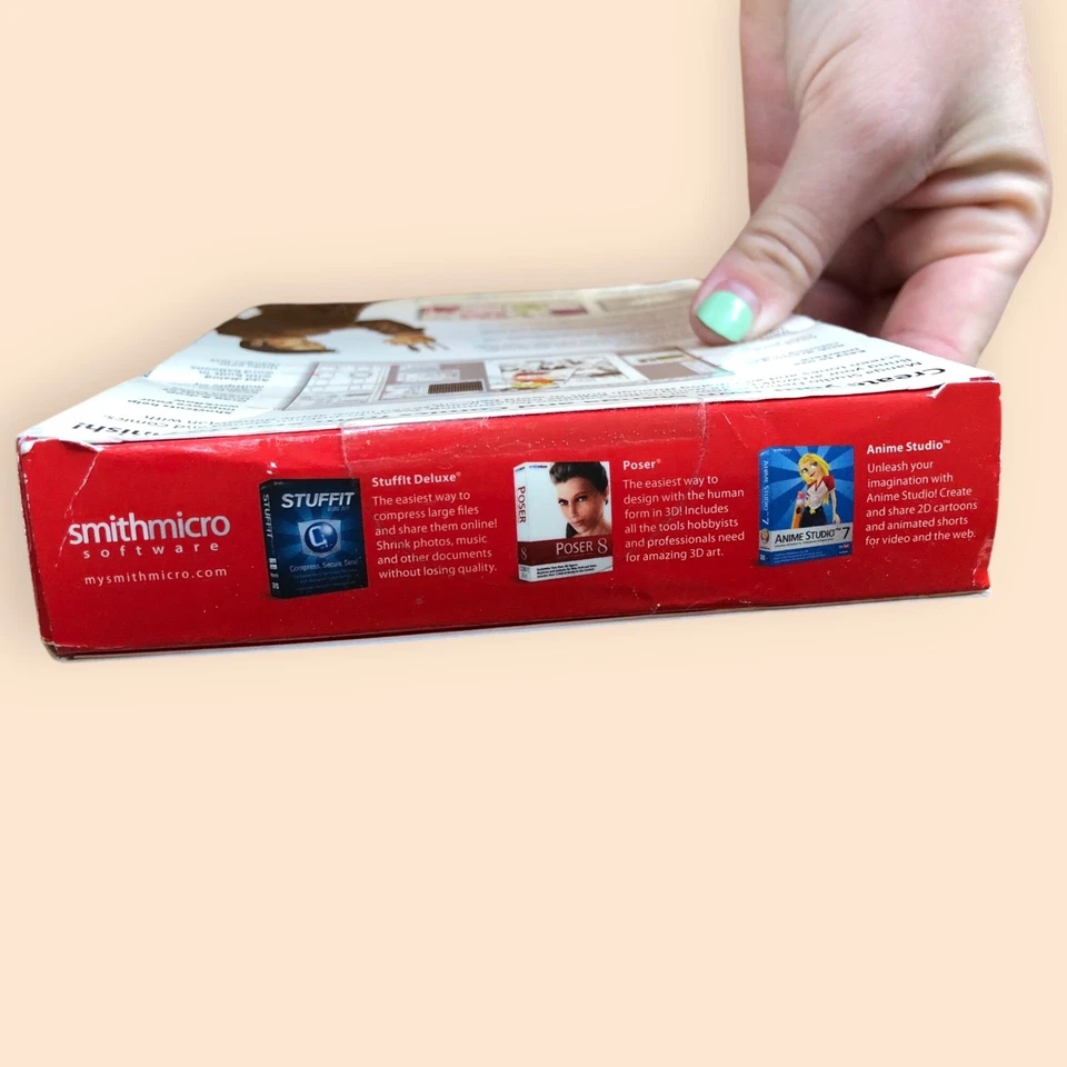 Manga Studio Debut 4 Smithmicro Software Manga & Comic Illustration NEW Sealed - Image 4 of 4