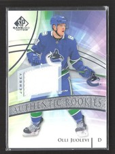 2021 Upper Deck SP Game Used Hockey Authentic Rookies Olli Juolevi #164 Jersey