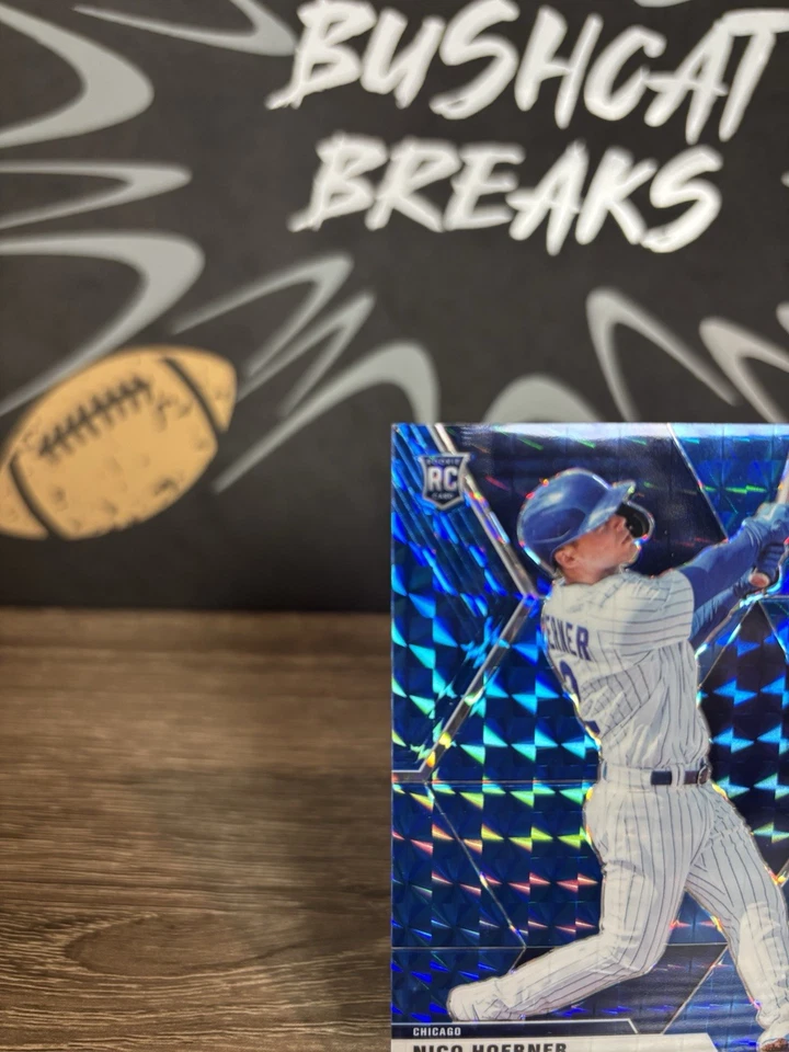 Nico Hoerner Rc Blue Mosaic 04/99 No.17 Panini Chicago Cubs - Image 2 of 4