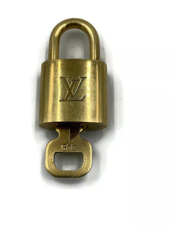 Louis Vuitton Padlock set Lock & Key with storage bag 314, Luxury