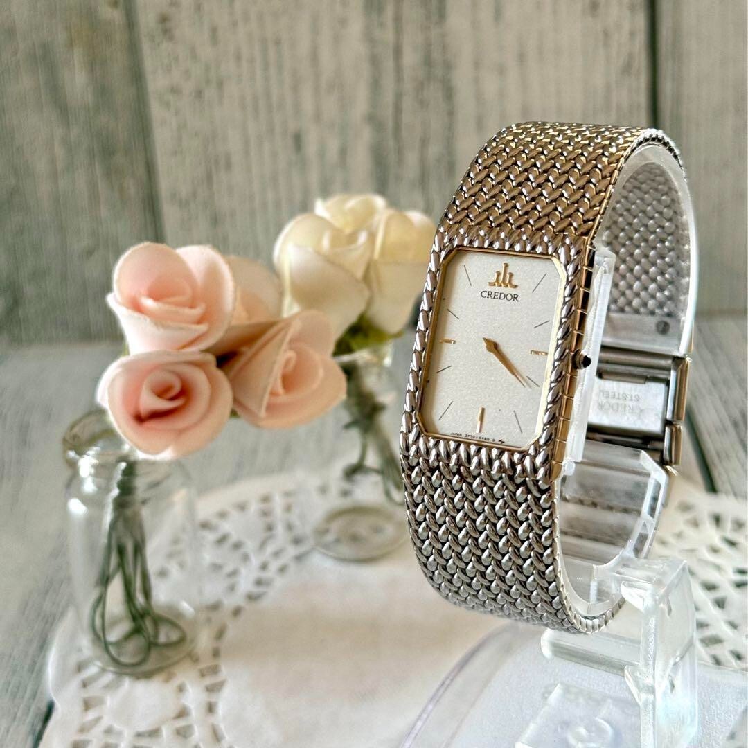 SEIKO CREDOR Watch 2F70-5330 Men's Rare Used From Japan