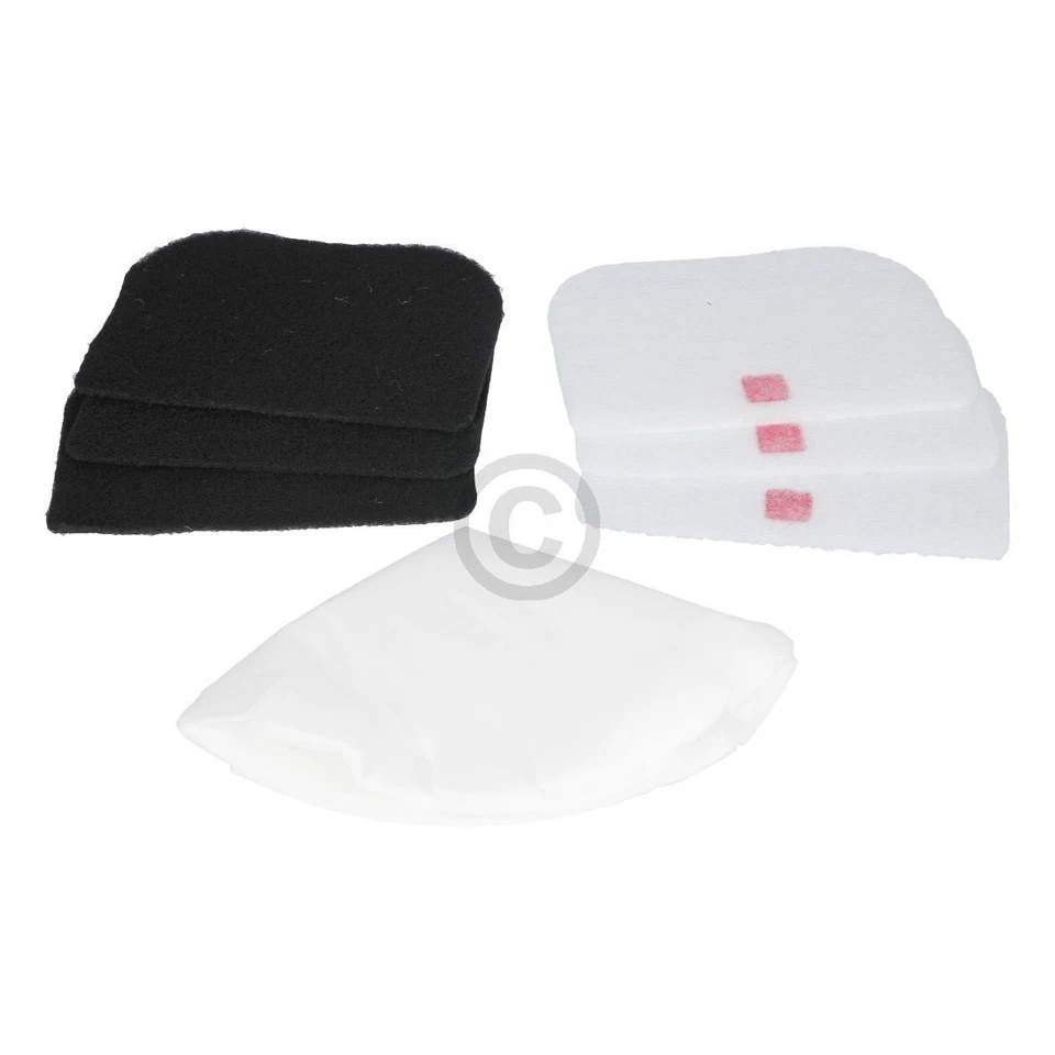 Filterset DeLonghi 5525101500 Fettfilter Kohlefilter Frittierölfilter für Fritte - Bild 2 von 2