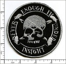 25 Pcs Embroidered Iron on patches Skull Halloween Badge 3.35"x3.35" AP021mA
