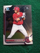 2022 Bowman Chrome Prospects Edgar Quero Bowman's 1st.