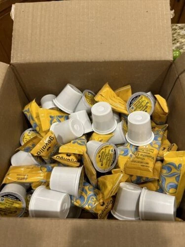 Gevalia 2-step Vanilla Latte Espresso K-Cup Coffee Pods+Froth - Pack of 72