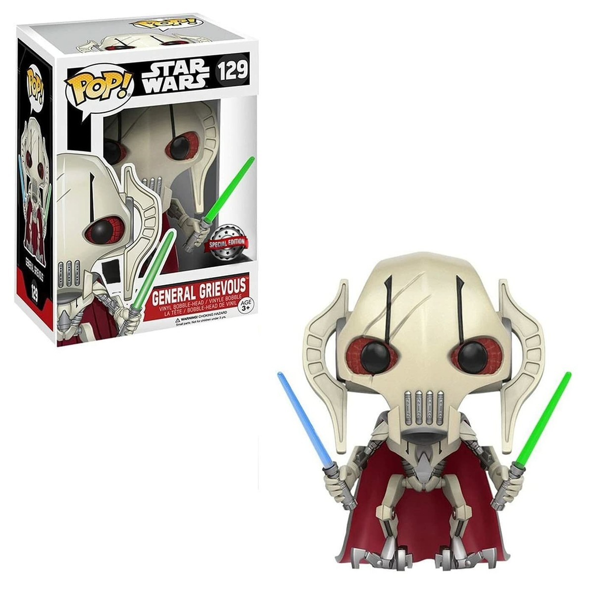General Grievous Funko Pop! Vinyl #129 Star Wars Exclusive | eBay