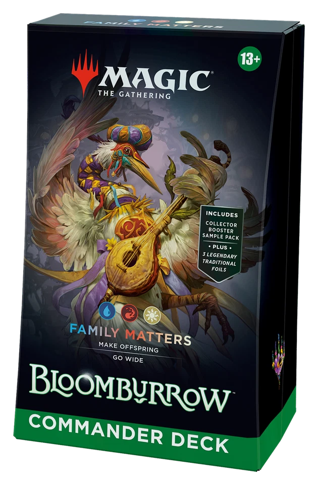 Magic the Gathering Bloomburrow Commander Deck - Family Matters - ENGLISCH!