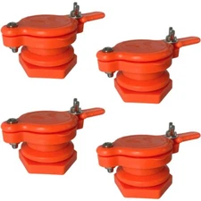 4Pack Honey Gate Valve for Extractor Durable Nylon Honey Extractor TapBeekeeping