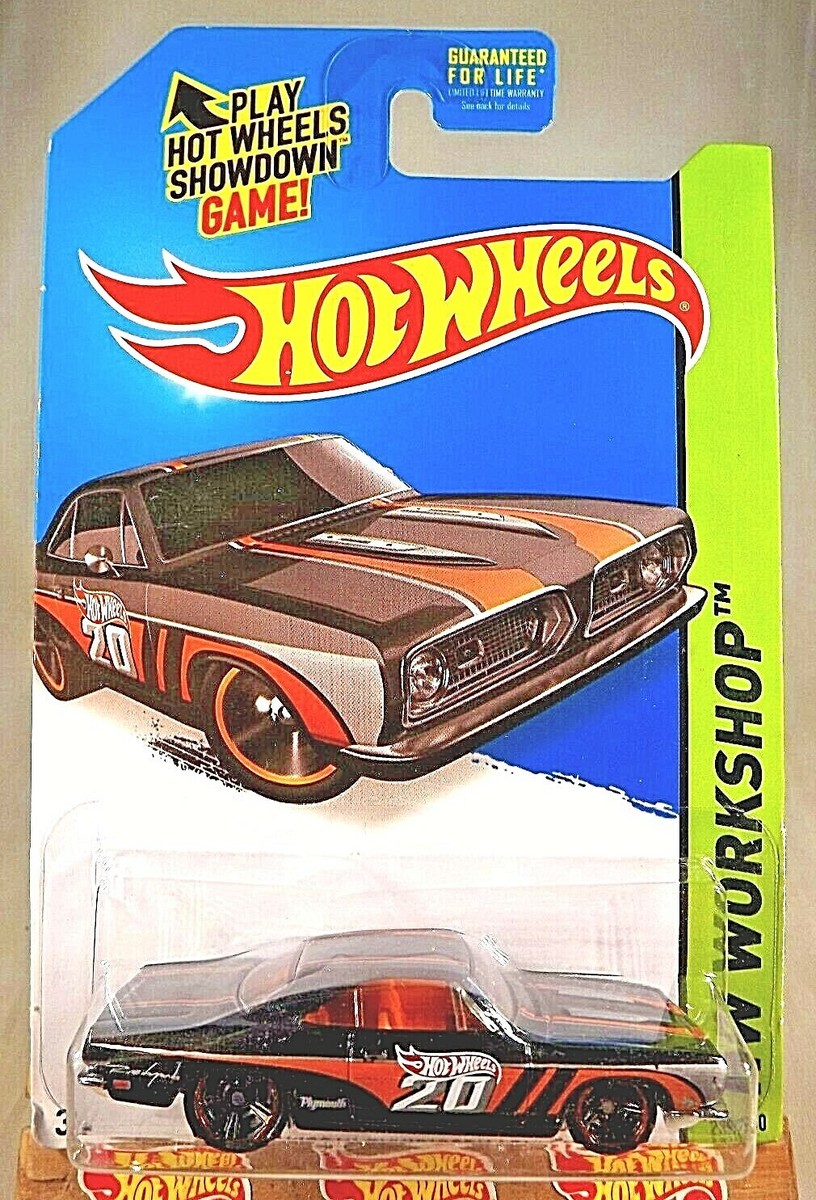 2014 Hot Wheels #239 HW Workshop '68 PLYMOUTH BARRACUDA FORMULA S
