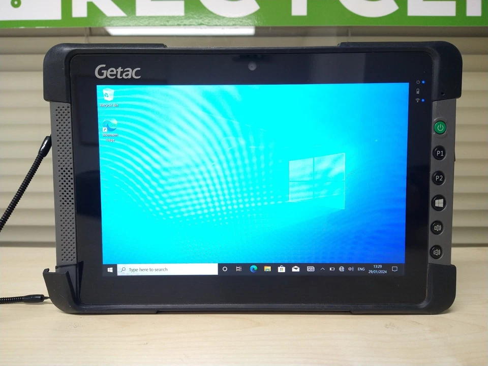 GETAC T800 Rugged Tablet PC Intel Pentium N3530 2.16GHz 4GB RAM 128GB *ISSUES* - Image 3 of 4
