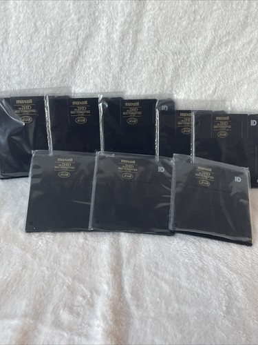 8 maxell mf2hd Floppy Disks